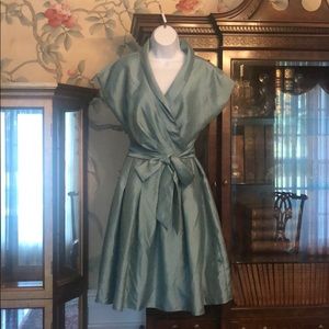 Evan Picone Sea Green Dress